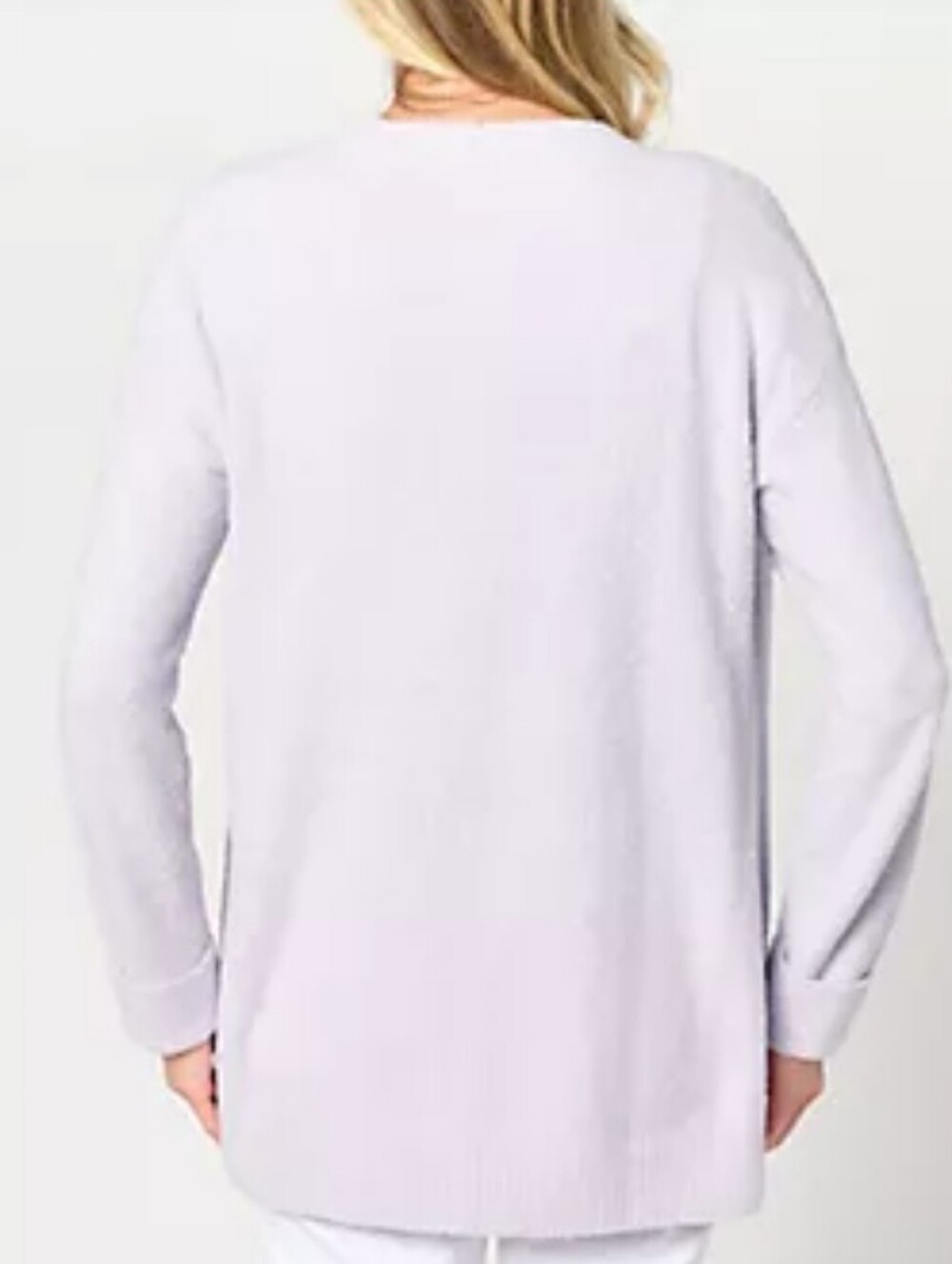 Nwt BAREFOOT DREAMS Cozychic Lite Coastline Cardigan With Pockets Size Med. - Picture 7 of 10